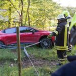 FW Flotwedel: Auto droht in Graben zu stürzen
