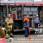 FW Frankenthal: Feuerwehr Frankenthal beteiligt sich an der Aktion - "Lust auf Zukunft" bei dem dm-drogerie markt in Frankenthal