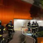 FW-M: Brand im Wertstoffhof (Freimann)