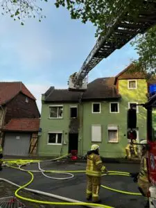 FW Helmstedt: Gebäudebrand im Großen Kirchhof