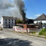 FW-Stolberg: Dachstuhlbrand