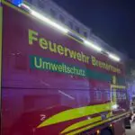 FW Bremerhaven: Gasausströmung in einem Mehrfamilienhaus