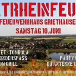 FW-KLE: Erstes „Altrheinfeuer“ in Griethausen