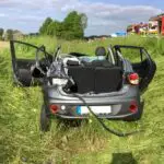 FW Oelde: Verkehrsunfall mit einer schwerverletzten Autofahrerin auf der A2.