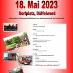 FW-KLE: Einladung zum siebten internationalen Feuerwehr-Oldtimertreffen in Düffelward