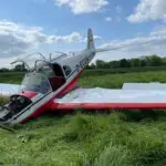 FW-RE: Notlandung eines Kleinflugzeugs - ein Verletzter