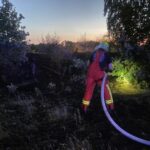 FW-SE: Größerer Busch-und Flächenbrand im Freizeitpark Kaltenkirchen