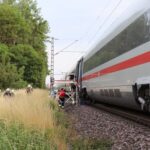 FW Frankenthal: Evakuierung von 320 Fahrgästen aus liegengebliebenem ICE