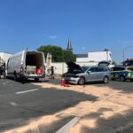 FW-EN: Verkehrsunfall und Person aus Ruhr gerettet