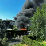 FW-BO: Zwei Gartenlauben in Wiemelhausen ausgebrannt