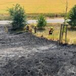 FW-SE: Flächenbrand an der Autobahn bei Großenaspe