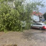 FW Frechen: Massives Unwetterschäden im Stadtzentrum Frechen. Verkehrsinfrastruktur teilweise blockiert – keine Verletzten- Fahrbetrieb KVB musste eingestellt werden