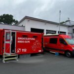 FW-OE: Führungskräfte von Feuerwehr und Hilfsorganisationen arbeiteten Hand in Hand