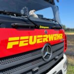 FW Hünxe: Rauchentwicklung durch heißgelaufene Lkw-Bremse