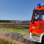 FW-MH: Feldbrand in Mülheim-Heißen – Landwirte unterstützen Feuerwehr