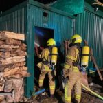 FW Ratingen: Werkstattgebäude gerät in Brand – Feuerwehr Ratingen im Einsatz