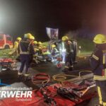 FW-MG: Verkehrsunfall fordert eine verletzte Person