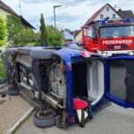 FW Eigeltingen: Feuerwehr Abteilung Eigeltingen wird wegen Verkehrsunfall mit eingeklemmter Person alarmiert