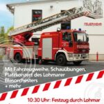 FW-Lohmar: 100 Jahre Löschzug Lohmar – Tag der offenen Tür rund um das Feuerwehrhaus Lohmar