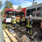 FW-BN: Schwerer Unfall zwischen Stadtbahn und Linienbus
