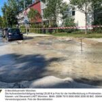 FW-M: Straße überschwemmt (Ramersdorf-Perlach)