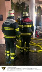 FW-M: Nächtlicher Brand im Lokal (Isarvorstadt)