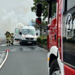 FF Goch: Fahrzeugbrand durch technischen Defekt