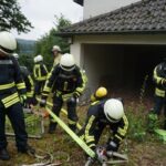 FW-EN: Brand im Wohnhaus – Feuerwehr Hattingen rettet vier Personen im Rahmen einer Einsatzübung