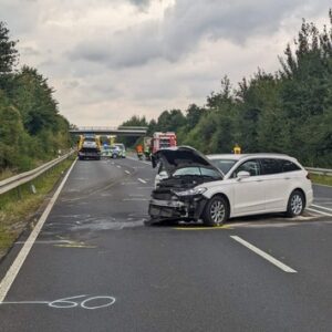 FW Selfkant: Erneuter Verkehrsunfall auf der B56n