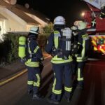 FW Königswinter: Nächtlicher Kellerbrand in Königswinter-Niederdollendorf
