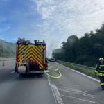 FW-EN: PKW-Brand auf der Autobahn