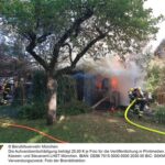 FW-M: Feuer im Gartenhaus (Allach-Untermenzing)