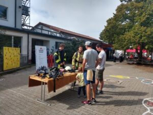 FW Konstanz: Gelungener Feuerwehraktionstag der Abteilung Allmannsdorf – die Abteilung Allmannsdorf der Feuerwehr Konstanz präsentiert sich.