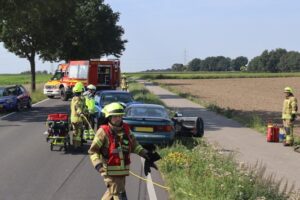 FW Gangelt: Schwerer Verkehrsunfall auf L47 mit zwei Verletzten