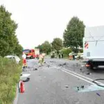FW Pulheim: Tödlicher Unfall zwischen Pulheim und Stommeln – Rettungshubschrauber im Einsatz
