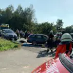 FW Lüchow-Dannenberg: Erneut schwerer Verkehrsunfall in Lüchow-Dannenberg +++ sechs Personen verletzt +++ Feuerwehr, 5 RTW, 2 Notärzte und Rettungshubschrauber im Einsatz
