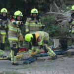 FW-KLE: Löschzug Rindern und Brandweer Millingen aan de Rijn üben grenzüberschreitende Zusammenarbeit
