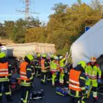 FW-OB: Schwerer Verkehrsunfall auf der BAB A3 mit zwei Verletzten