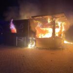 FW Xanten: Brand eines Gastronomiebetriebs an der Xantener Nordsee