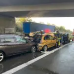 FW-BO: Verkehrsunfall auf der A 448 in Bochum- Langendreer