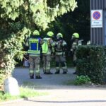 FW Pulheim: Gasaustritt durch Grünschnittarbeiten