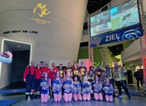 FW Bremerhaven: Bremerhavener Team auf dem Podium beim 3. Firefighter-Rescue-Run im Klimahaus Bremerhaven