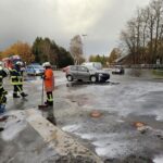 FW-ROW: Zwei Fahrzeuge stoßen in Barkhausen frontal zusammen