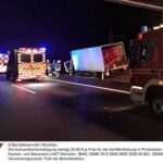 FW-M: Lkw-Unfall auf der Autobahn (A99)