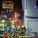FW Rheingau-Taunus: Großeinsatz durch Tiefgaragenbrand in Geisenheim