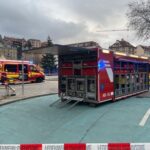 FW Stuttgart: Unbekannte Flüssigkeit an Stadtbahnhaltestelle gemeldet