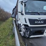 FW-ROW: LKW Unfall auf der Autobahn A 1