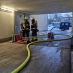 FW-M: Kellerbrand durch Brandmeldeanlage gemeldet (Schwabing)