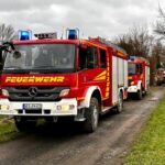 FW Hünxe: Feuerwehreinsatz am Pumpwerk in Bruckhausen