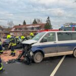 FW Flotwedel: Auslaufende Betriebsstoffe nach Verkehrsunfall – Feuerwehr Eicklingen auf B214 im Einsatz